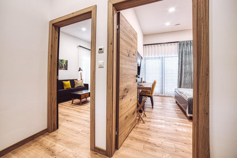 Izba Prémium apartmán s terasou v Camastra s.r.o. – Prémium apartmán s terasou